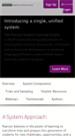 Mobile Screenshot of pearsonenglishlearningsystem.com
